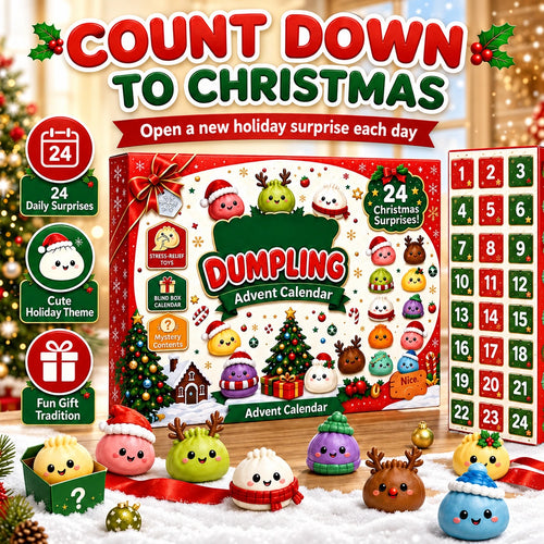 Advent calendar daily countdown compartments